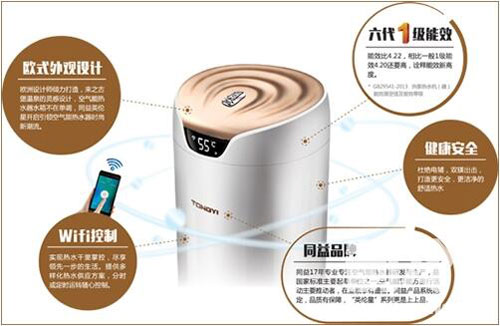 中國熱泵展:領略“六代一級能效”空氣能熱水器