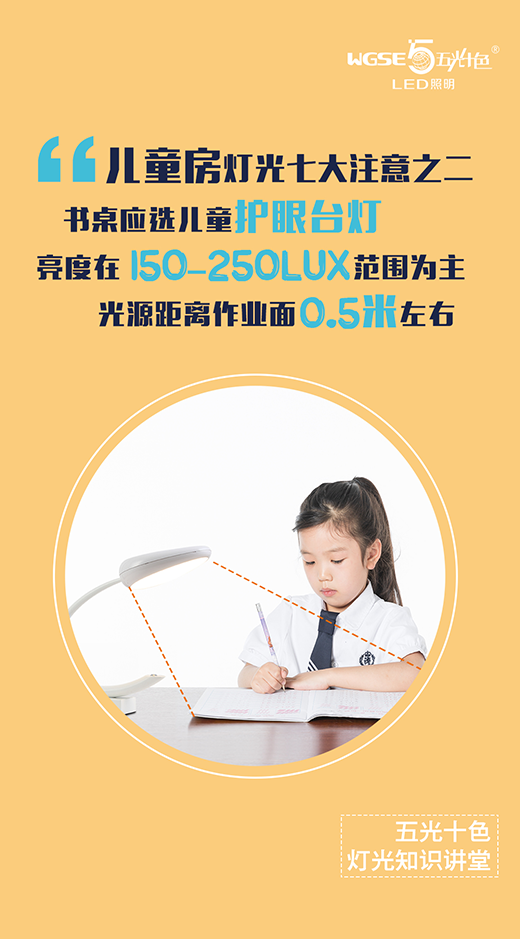 五光十色照明燈光知識講堂——兒童房篇