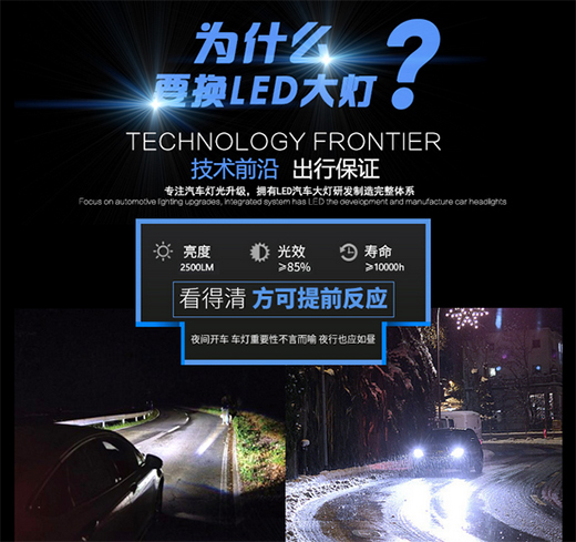 汽車照明新科技丨光曉白讓你看得更遠!