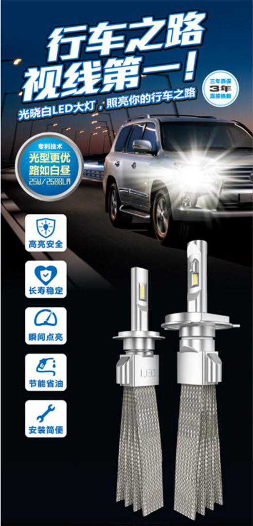 汽車照明新科技丨光曉白讓你看得更遠!