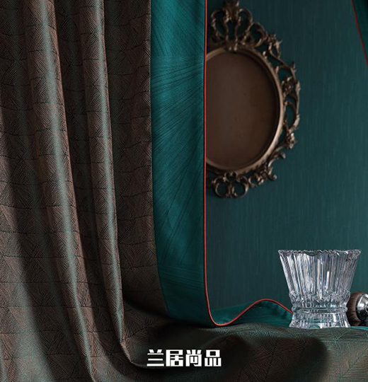 “中國十大品牌窗簾”玉蘭 發布深綠色系列