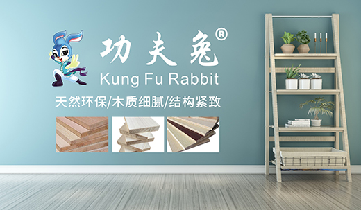 中國十大品牌“常駐嘉賓” 功夫兔板材帶來質感生活