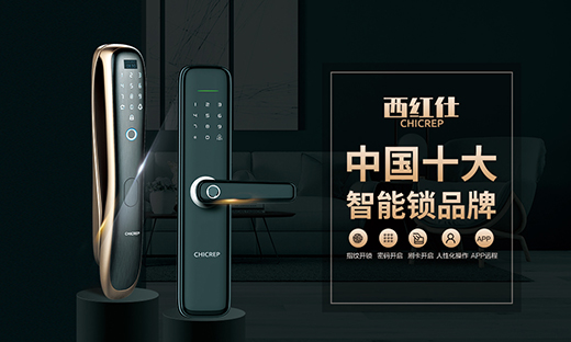 智創未來 西紅仕5G鎖實力斬獲“中國十大智能鎖品牌”