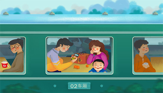 奧川穩定器新春列車 將美好、美滿送往每一天