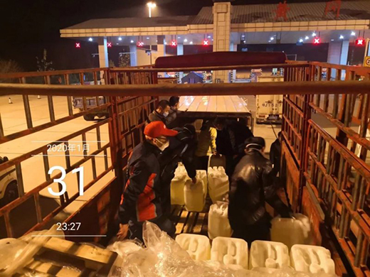 索菲亞火速運送200萬抗疫物資抵達一線