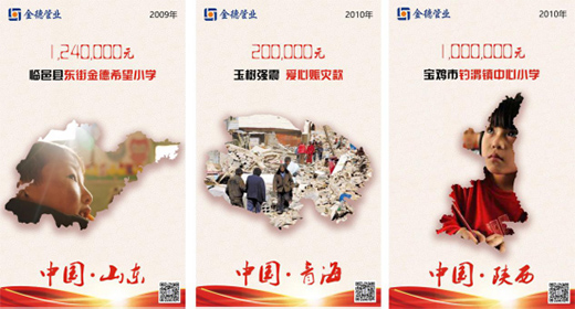 捐資助學筑希望 金德管業永遠在路上