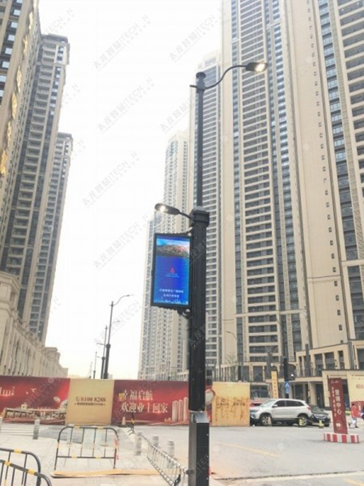 LED燈桿屏成為一匹智慧顯示領域的“黑馬”