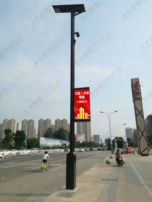 LED燈桿屏成為一匹智慧顯示領域的“黑馬”