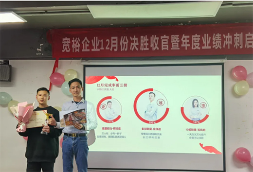 熱烈祝賀：寬裕管業12月收官之戰頒獎典禮完美收官!