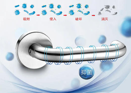 堅朗抗菌門鎖99%抗菌率——用心，給家人多一份安心