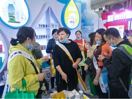 花花牛乳業驚艷亮相2021全國糖酒會，火爆招商勢不可擋
