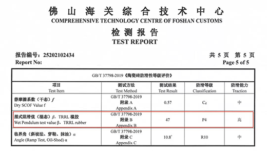 佛諾倫莎【止滑磚】，世界的安全守護磚家!