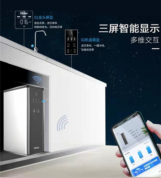 凈水機不會選 看市場數據：海爾同比增速超行業