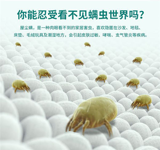 欖菊兒寶健祛螨噴霧摧毀螨蟲小窩，還你“沒螨”生活