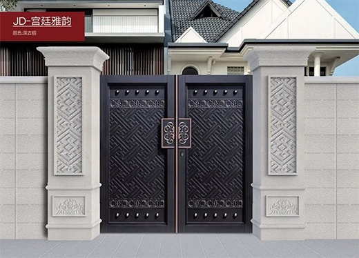美能門業(yè)丨用庭院門彌合現(xiàn)代生活，將院落重新演繹!