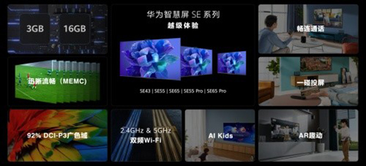 “閉眼入”的電視，華為智慧屏SE系列越級性能新品震撼來襲