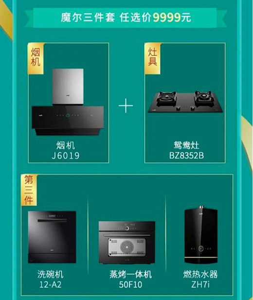 “三好”廚電產品成為爆款，華帝618大促強勢登榜