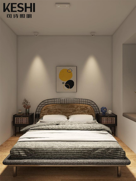 120.14m²三房兩廳 | KESHI可詩照明不吊頂全屋燈光設(shè)計(jì)