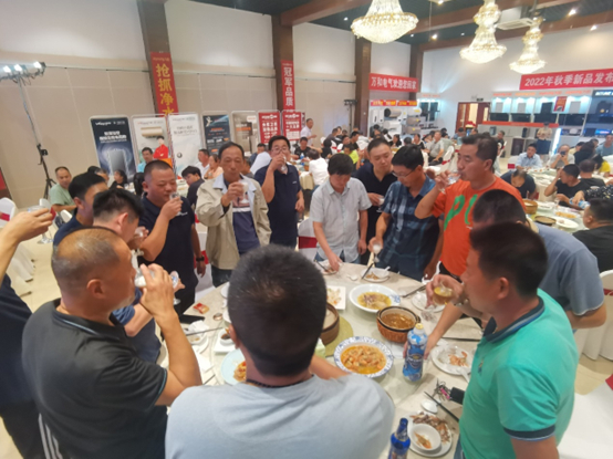 資源整合 感恩回饋 銀田廚電衛浴揚州地區經銷商答謝晚宴圓滿落幕