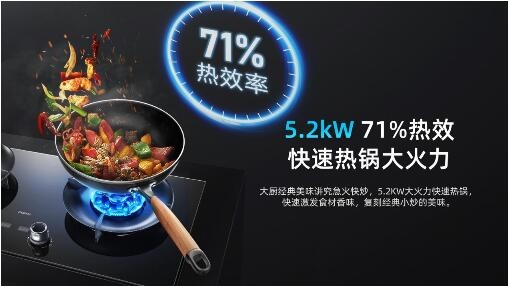 控火大師燃氣灶，實現智慧、理想烹飪